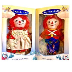 Vintage Raggedy Ann and Andy Dolls Special Edition 1997 By Johnny Gruelle